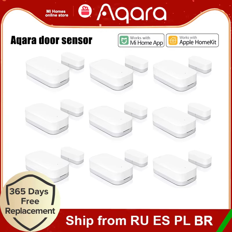 Door Window Sensor Zigbee Wireless Connection Alarm Smart Mini Door Sensor Mijia for Xiaomi Gateway Mi Home Homekit APP