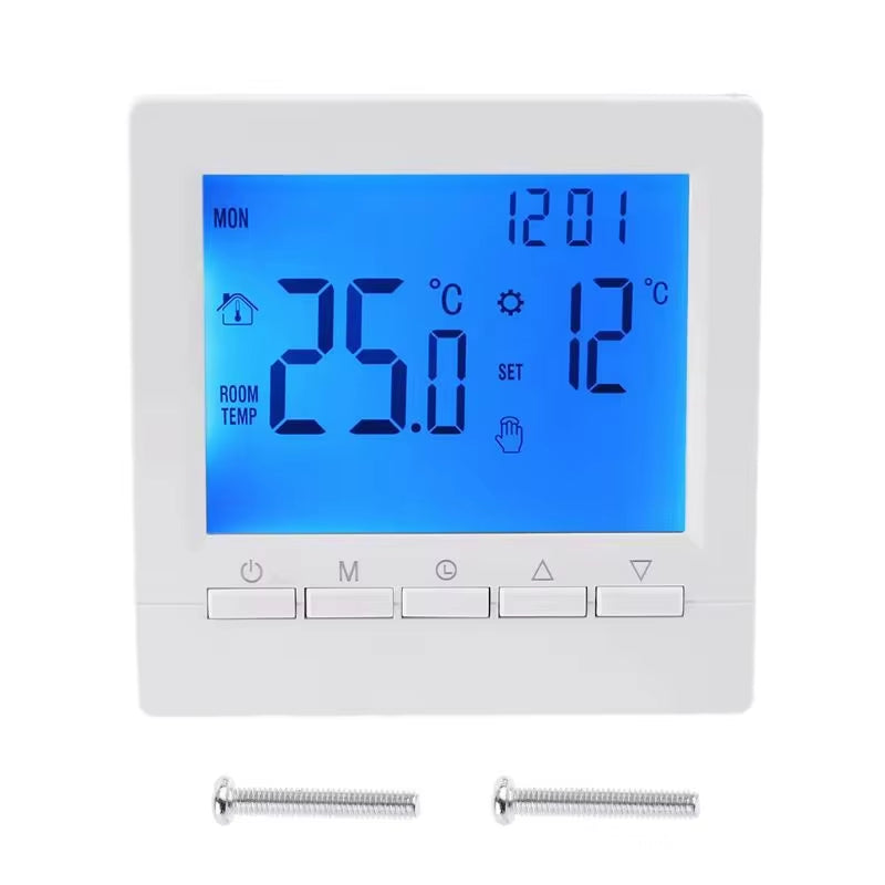ME83 Wired Temperature Controller Wall Mount LCD Gas Boiler Thermostat Weekly Programmable Thermostat Smart Heating Controller