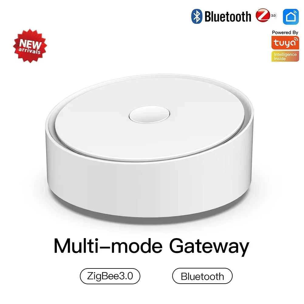 Tuya Zigbee Smart Light Switch No Neutral Wire No Capacitor Needed Smart Life 2/3 Way Works with Alexa Google Home 2Mqtt