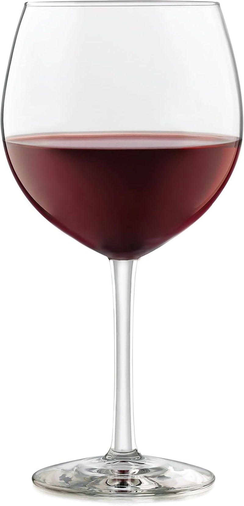 Libbey Stemless 12-Piece Wine Glass Party Set for Red and White Wines