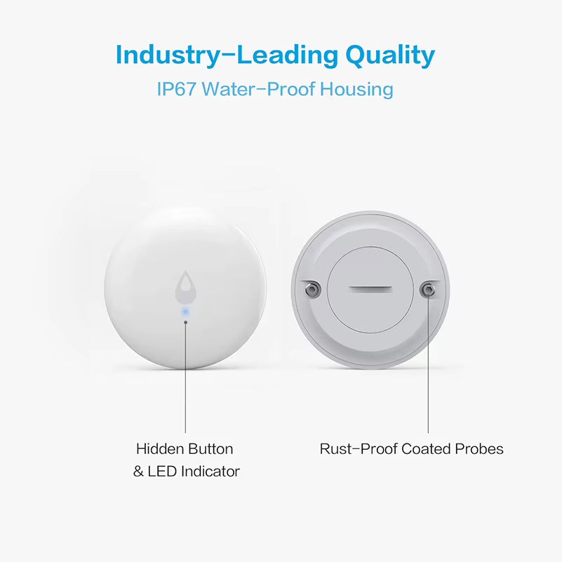 Water Sensor IP67 Waterproof Flood Water Leak Detector for MI Home Remote Alarm Security Soaking Sensor Homekit APP