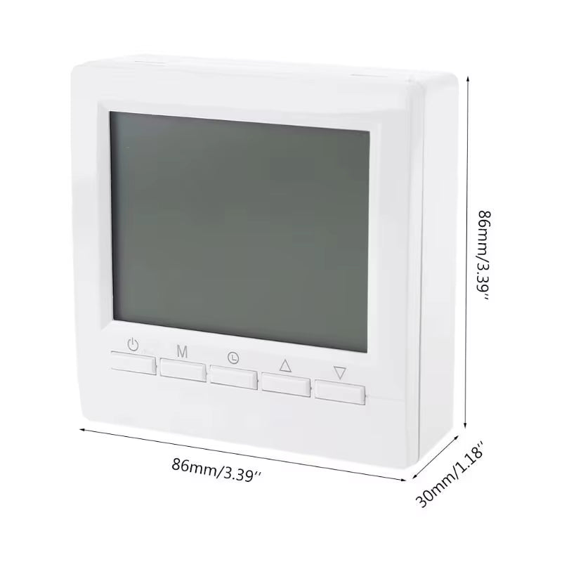 ME83 Wired Temperature Controller Wall Mount LCD Gas Boiler Thermostat Weekly Programmable Thermostat Smart Heating Controller