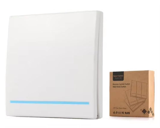 RF Wifi Switch RF 433Mhz 10A/2200W Wireless Switch 86 Type On/Off Switch Panel 433Mhz RF Wifi Remote Control Transmitter