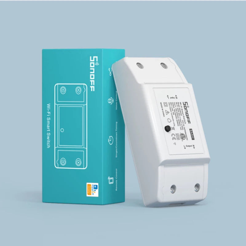 Basic R2 R4 Wifi DIY Interruptor Smart Switch Remote Controller Smart Home Ewelink Control Work with Alexa Google Home