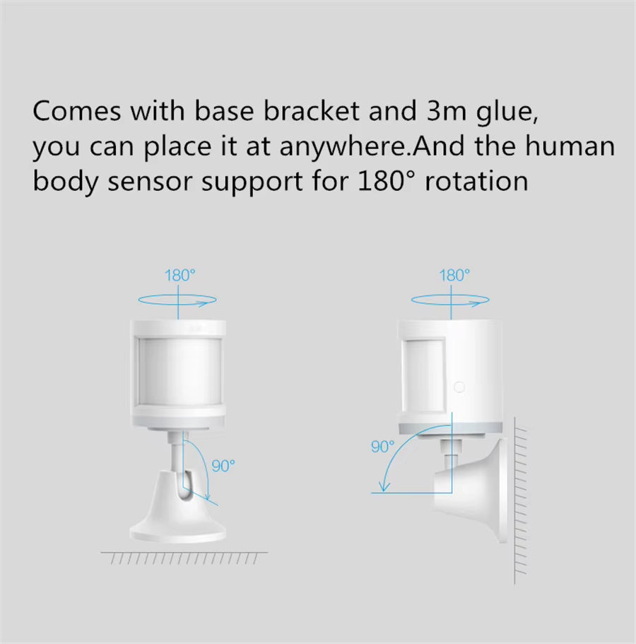 Global Version  Motion Sensor Smart Human Body Sensor Zigbee Smart Home for Xiaomi Mijia Mihome Homekit