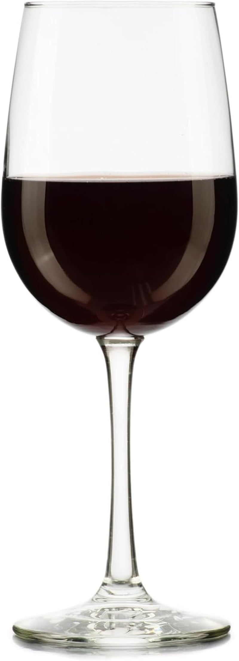 Libbey Stemless 12-Piece Wine Glass Party Set for Red and White Wines