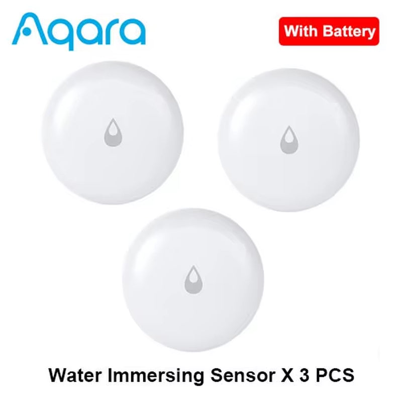Water Sensor IP67 Waterproof Flood Water Leak Detector for MI Home Remote Alarm Security Soaking Sensor Homekit APP