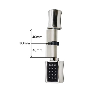 Ttlock Bluetooh Cylinder Smart Lock Remote Control Keyless Electronic Door Lock APP Wifi Digital Code RFID Card Lock