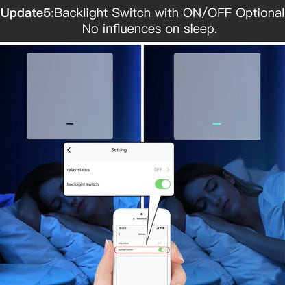 Tuya Zigbee Smart Light Switch No Neutral Wire No Capacitor Needed Smart Life 2/3 Way Works with Alexa Google Home 2Mqtt