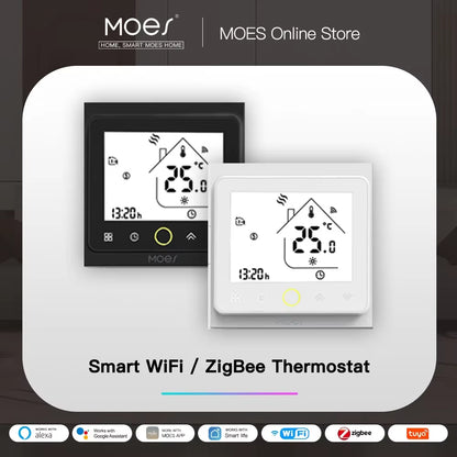 Smart Wifi Thermostat Temperature Controller Water Electric Warm Floor Heating Water Gas Boiler Works with Echo Google Home Tuya