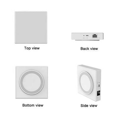 Tuya Multi-Mode Wifi Zigbee 3.0 Bluetooth Mesh Gateway Hub Bridge Wireless and Wired Smart Life App Remote Control